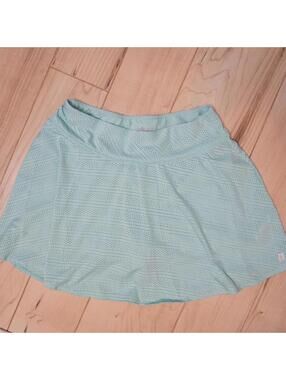 Prince Mint Green Perforated Mesh Tennis Skort Tenniscore Athletic Size XS